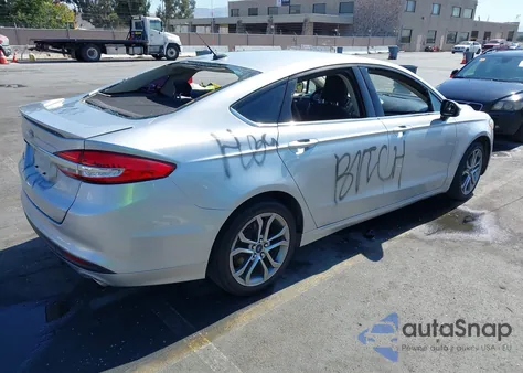 2017 Ford Fusion S из США, поврежденный, VIN 3FA6P0G79HR294637